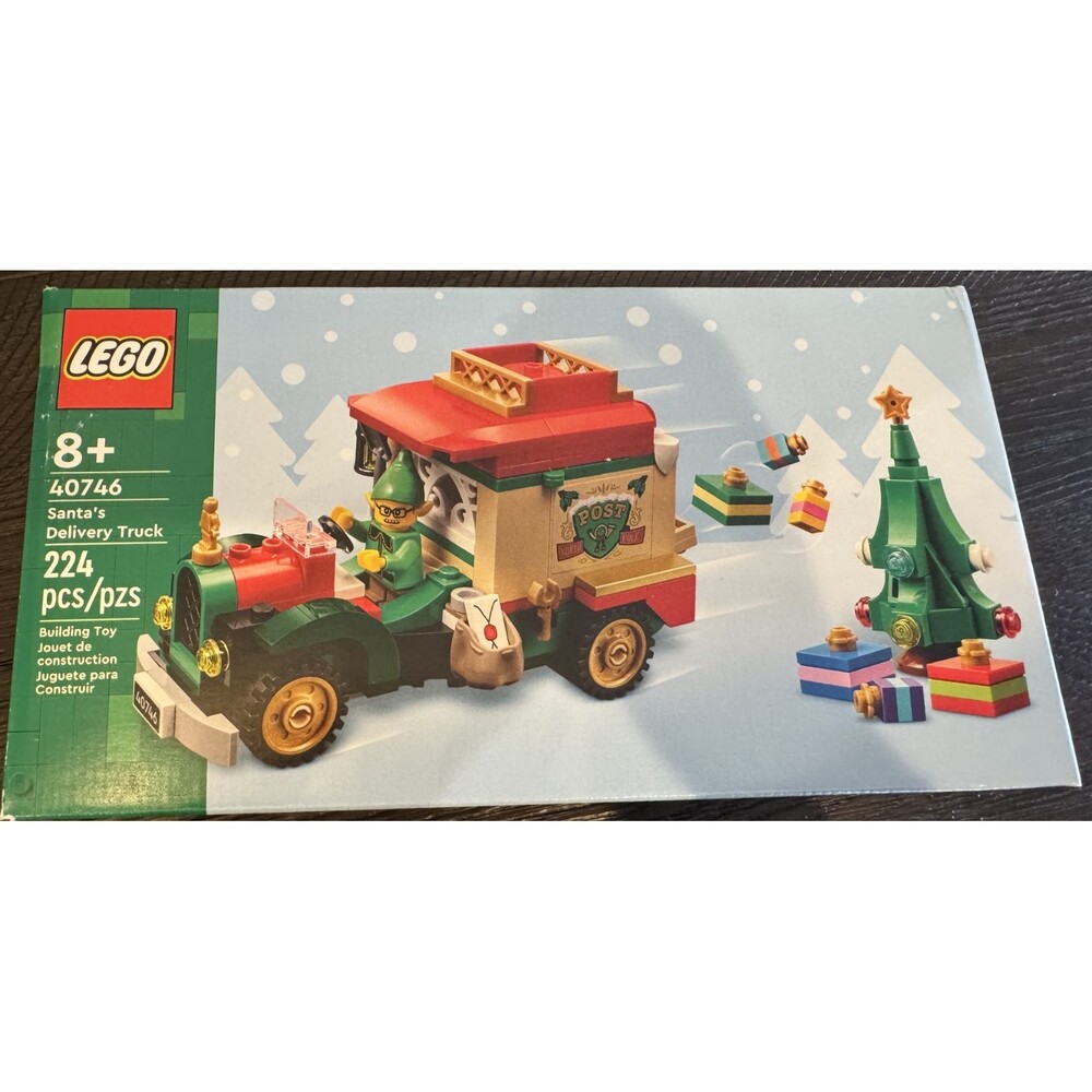 New LEGO Santa's Delivery Truck 224 Pieces